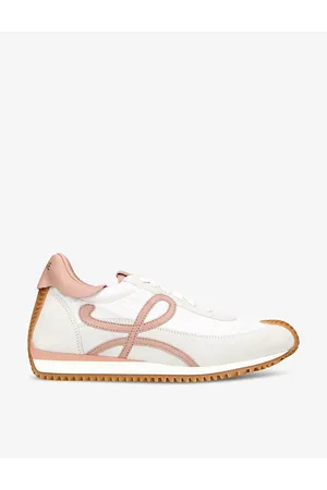 Loewe Flow Runner Monogram-debossed Suede Low-top Trainers