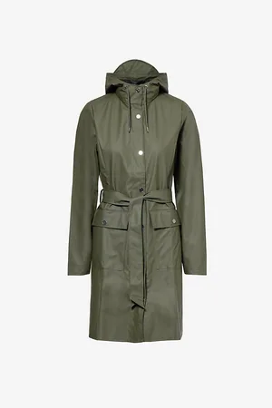 Rains High-neck Slim-fit Shell Jacket