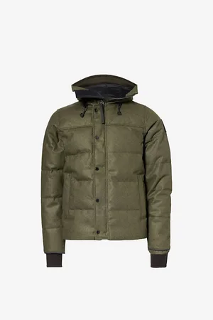 Canada Goose Macmillan Brand-patch Recycled Wool-blend Jacket