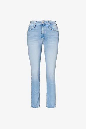Mother Dazzler Straight-leg Mid-rise Jeans