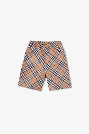 Burberry Malcolm Checked Swim Shorts 3-14 Years