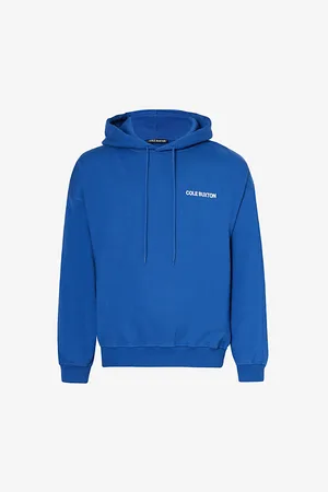 Cole Buxton Cb Sportswear Logo-print Relaxed-fit Cotton-jersey Hoody