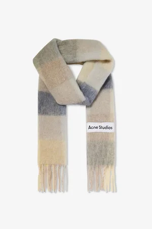 Acne Studios Vally Checked Wool-blend Scarf