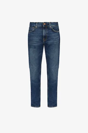 Nudie Jeans Gritty Jackson Straight-leg Mid-rise Denim Jeans