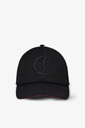 Christian Louboutin Mooncrest Logo-embroidered Cotton-canvas Cap