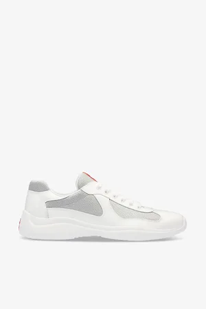 Prada America’s Cup Leather and Mesh Trainers