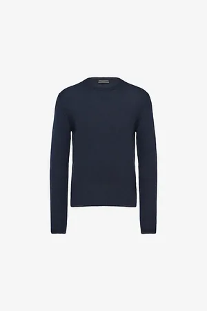 Prada Crewneck Regular-fit Cashmere Jumper