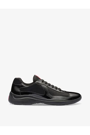 Prada America’s Cup Leather and Mesh Trainers