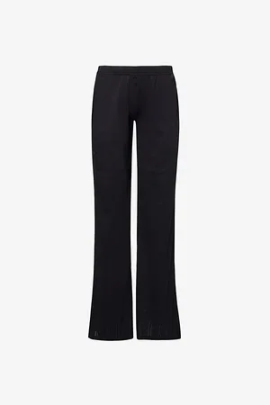 Cou Cou Intimates Pointelle Relaxed-fit Organic-cotton Pyjama Trousers