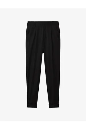 Reiss Brighton Relaxed-fit Tapered Woven Trousers