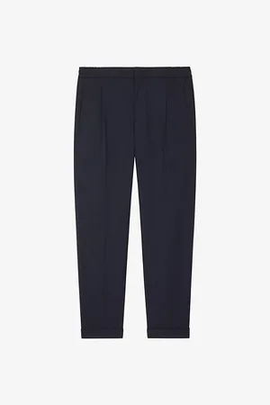 Reiss Brighton Relaxed-fit Tapered Woven Trousers
