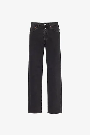Replay Red Cast 9zero1 Straight-leg Stretch-denim Jeans