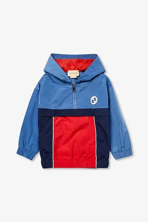 Gucci Log-embroidered Shell Hoody 9-36 Months