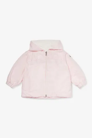 Moncler Raka Logo-patch Shell Jacket 9 Months-3 Years