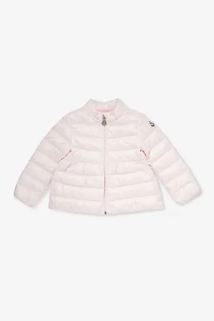 Moncler Joelle Logo-patch Shell-down Jacket 6 Months-3 Years