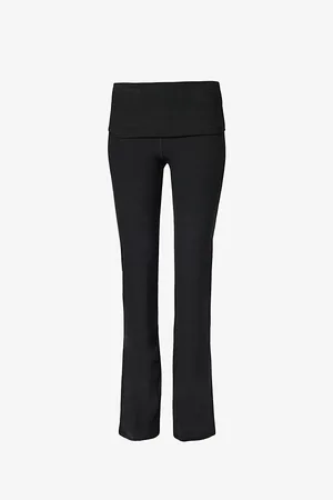 alo Alosoft High-rise Flared-leg Stretch-woven Bootcut Leggings