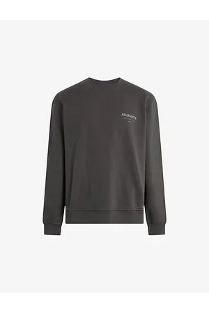AllSaints Underground Graphic-print Cotton Sweatshirt