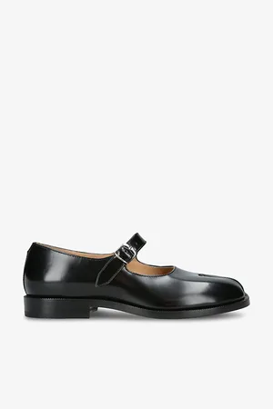 Maison Margiela Tabi Split-toe Leather Mary-janes