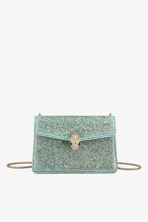 Bvlgari Serpenti Forever Mini Suede Cross-body Bag