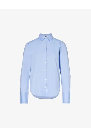 ME AND EM Regular-fit Button-fastened Cotton Shirt