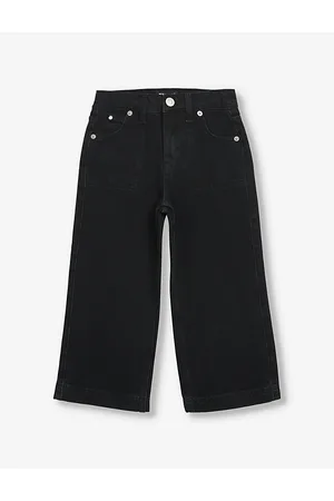 Whistles Branded-hardware Wide-leg Denim Jeans