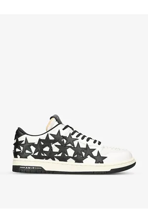 AMIRI Stars Brand-embossed Low-top Leather Trainers