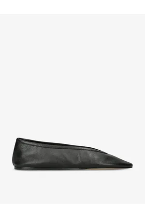 Le Monde Beryl Luna Pointed-toe Leather Pumps