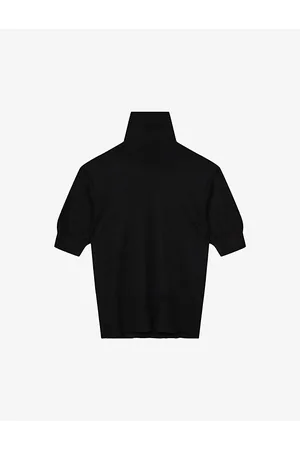 Joseph Cashair High-neck Cashmere Top