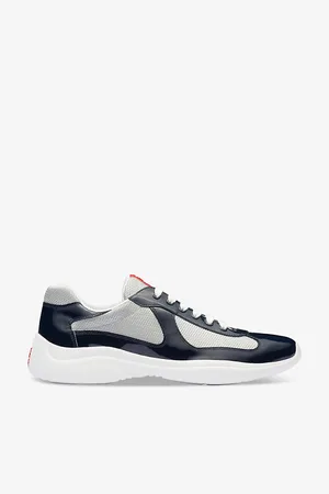 Prada America’s Cup Leather and Mesh Trainers
