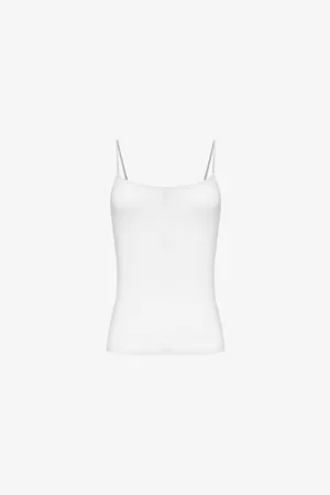 Hanro Slim-fit Sleeveless Stretch-woven Top