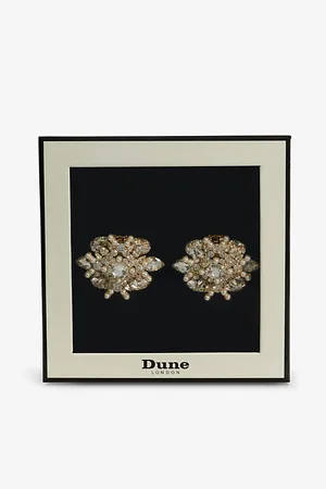 Dune Soulmates Bridal Crystal-embellished Metal Shoe Brooch