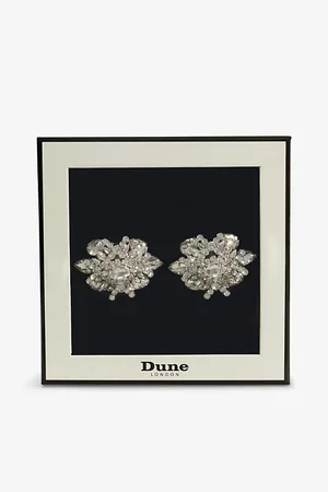Dune Soulmates Bridal Crystal-embellished Metal Shoe Brooch