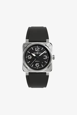 Bell & Ross Br03a-bl-st/srb Aviation Stainless-steel Automatic Watch
