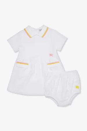 Burberry Kiki Stretch-cotton Dress and Bloomers Set 1-18 Months
