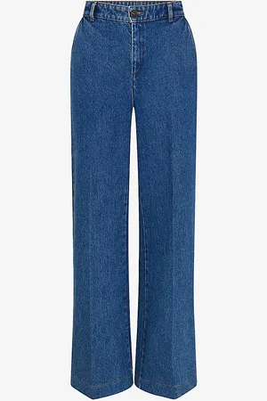 Soeur California Wide Flared-leg High-rise Jeans