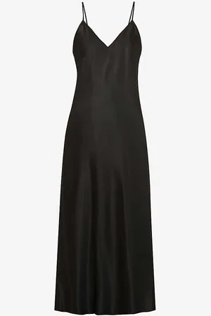 Joseph Clea Silk Strappy Midi Dress