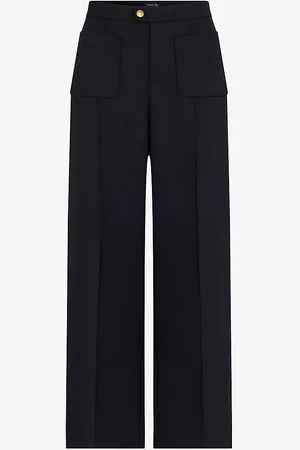 Soeur Harry Wide-leg High-rise Woven Trousers