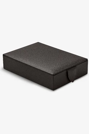 SMYTHSON Panama Leather Jewellery Box