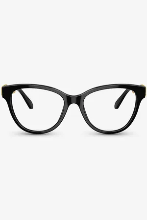Swarovski Sk2004 Round-frame Gem-embellished Acetate Optical Glasses