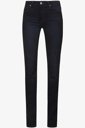 Paige Hoxton Straight-leg High-rise Jeans