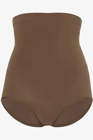 Spanx Everyday Shaping High-rise Stretch-woven Shorts