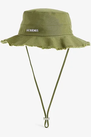 Jacquemus Le Bob Artichaut Logo-plaque Cotton Bucket Hat