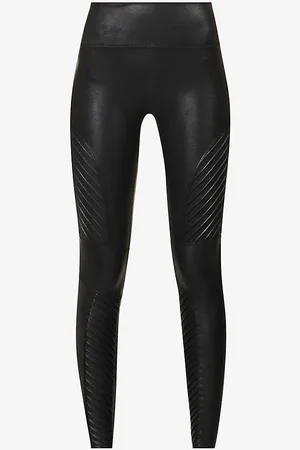 Spanx Moto Faux-leather Leggings