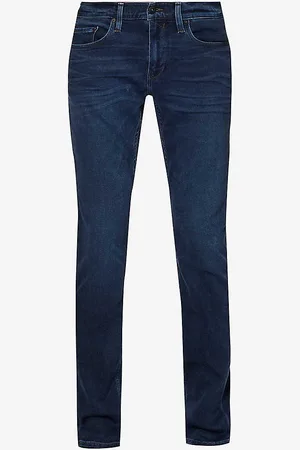 Paige Lennox Belt-loop Slim-fit Stretch-denim Jeans