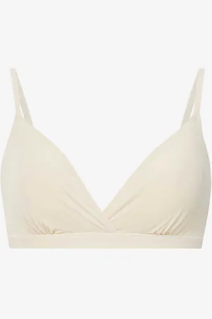 Pieces PCNAMEE NOOS - Triangle bra - nude/beige 