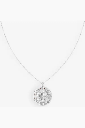 Astrid & Miyu Aquarius Bold Zodiac Plated Recycled 925 Sterling- Necklace