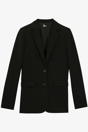 The Kooples Straight-fit Stretch-crepe Blazer
