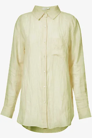 Monday Swimwear Monaco Long-sleeved Linen Shirt