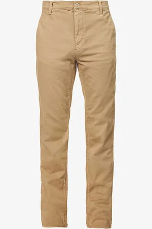 Nudie Jeans Easy Alvin Regular-fit Tapered Organic Stretch-cotton Twill Trousers