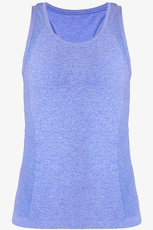 Sweaty Betty Athlete Seamless Workout Marl-pattern Stretch-jersey Tank Top